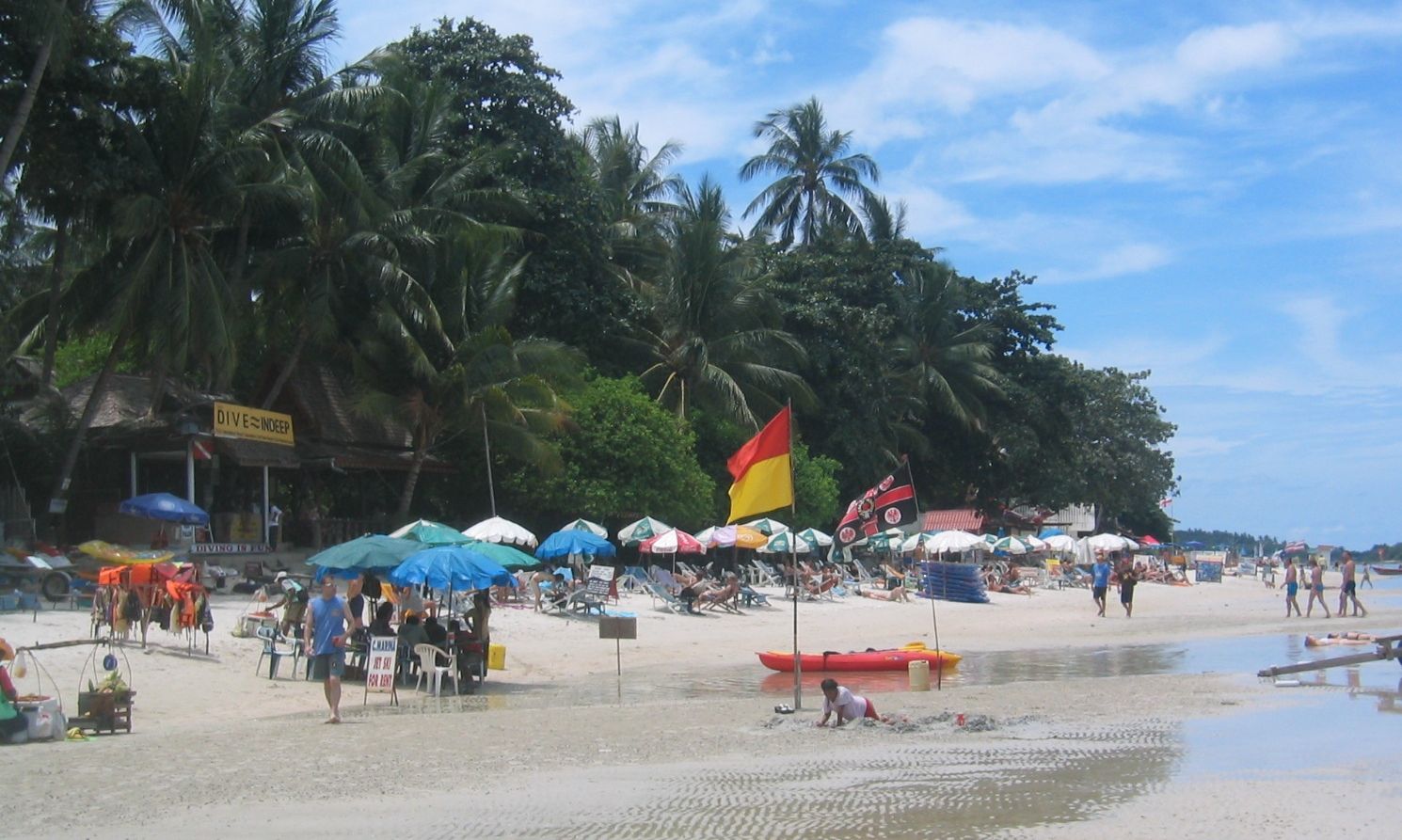 koh samui beach party