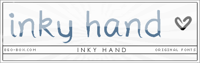 Inky Handwritten Font