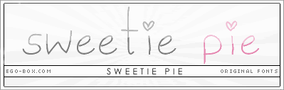 Sweetie Pie Handwritten Font