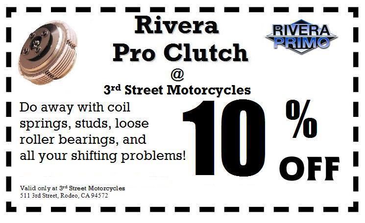 rivera pro clutch coupon
