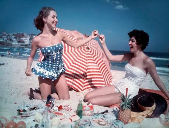 vintage beach photography