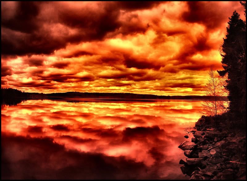 red sky Pictures, Images and Photos