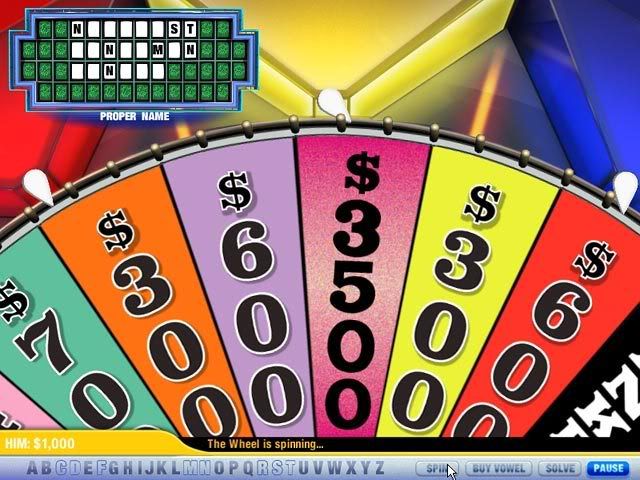 WHEEL OF FORTUNE 2  GAME  preview 0