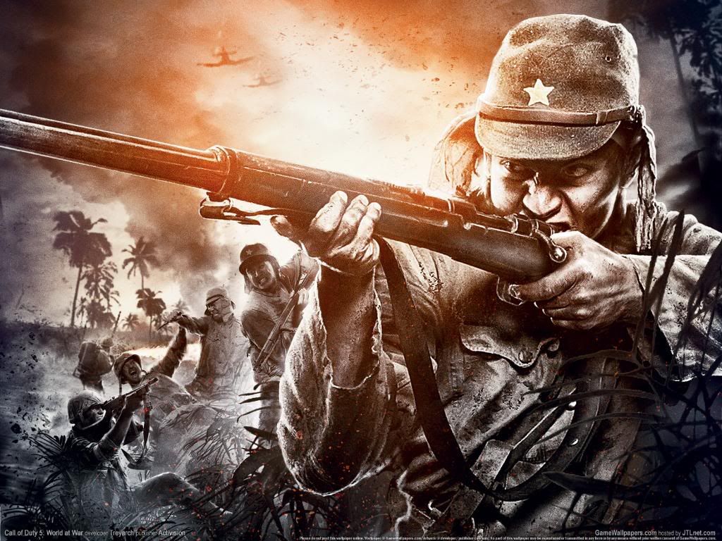 call of duty 5 wallpaper carriage