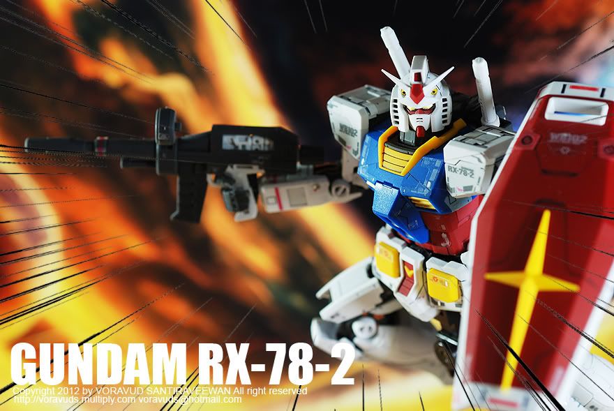 RG Gundam RX-78-2 โดย voravuds