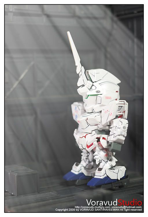 [สีกระป๋อง] SD Unicorn Gundam โดย voravuds
