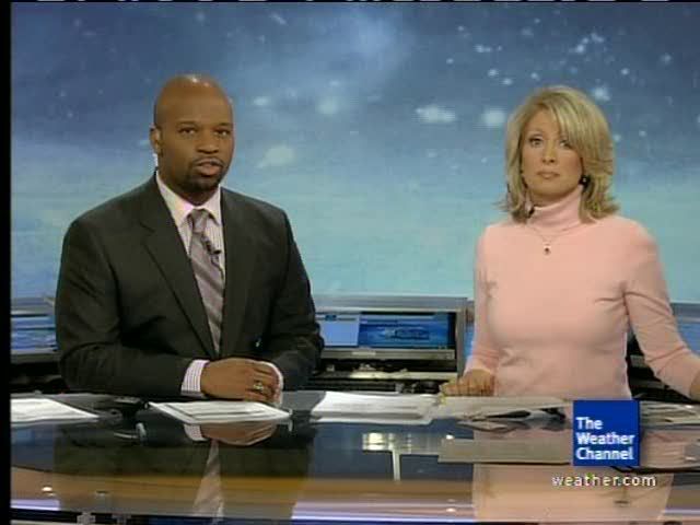 weather channel anchors. From the Weather Channel,