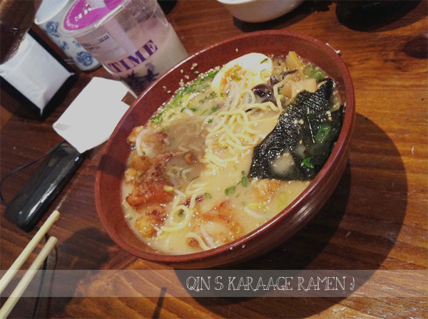 Now you know Q's standard meal ;)