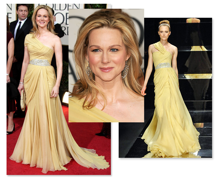 7ce33ca3 My best dress 2009 Golden Globe pick Laura Linney