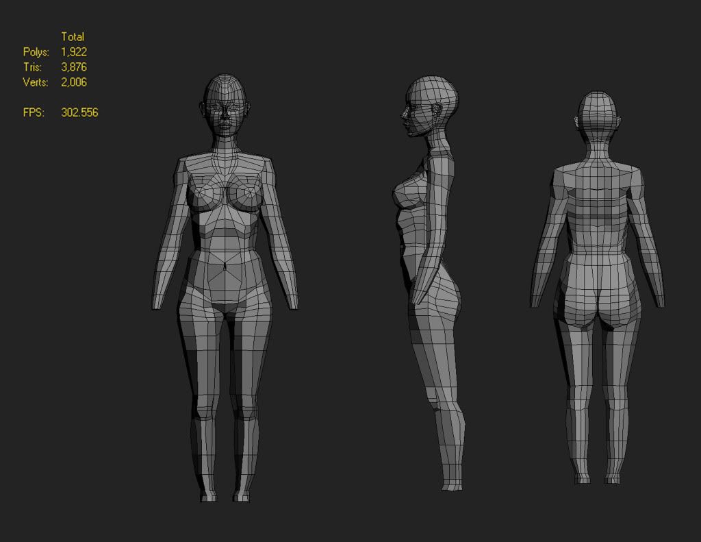 Female Model Reference