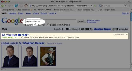 Google Harper, get a Layton ad