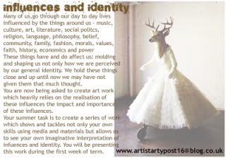 influences and identity part 1