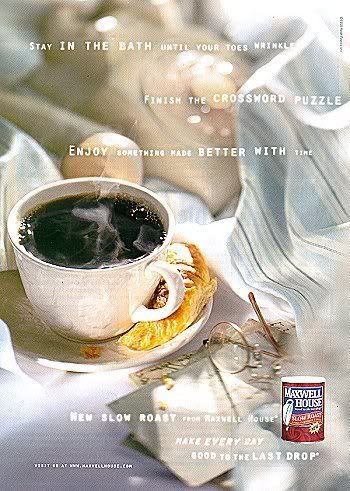 Maxwell Coffee Ad