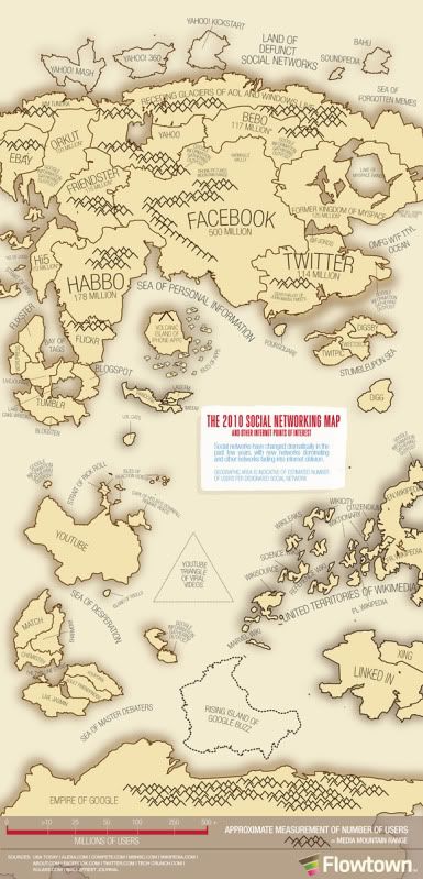 internet world map 2010