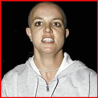 britney spears bald spot. thinks Britney Spears is