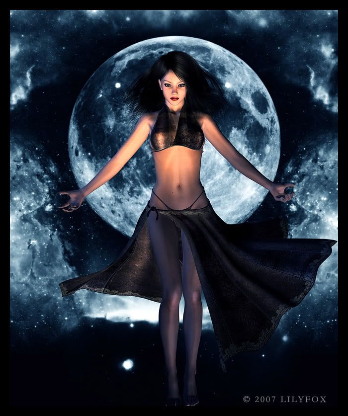 selene moon goddess. selene moon