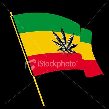 rasta flag wallpaper. rasta flag w weed leaf Image