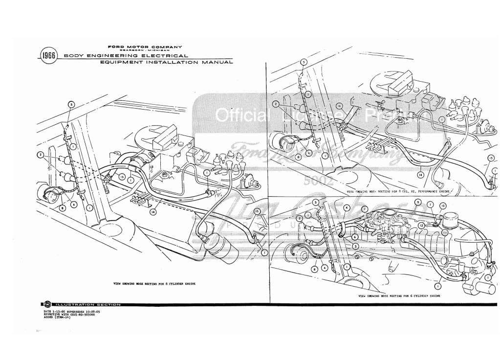 Heater Hose Routing Vintage Mustang Forums