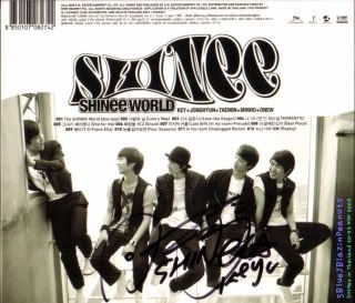 SHINee World Key's autograph Pictures, Images and Photos