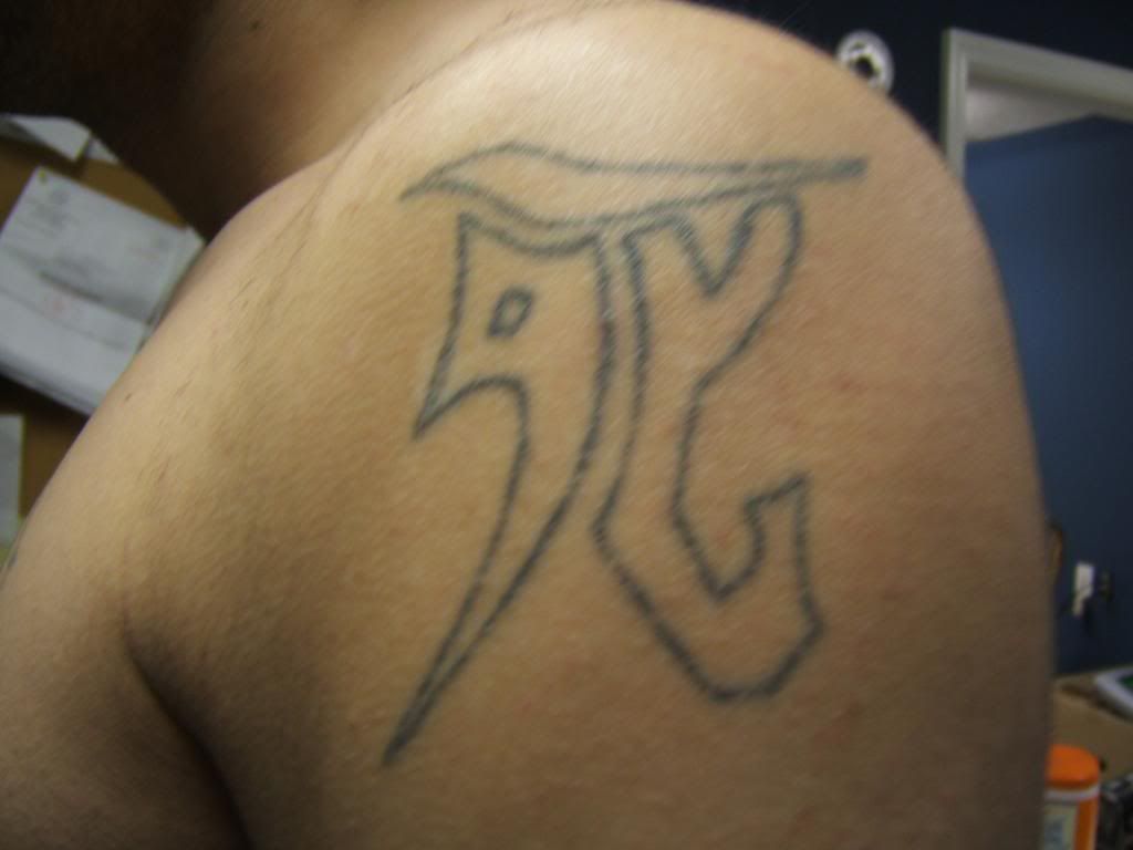a lower leg sleeve tattoo