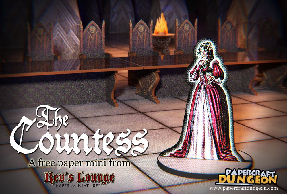 Paper Minis - The Countess
