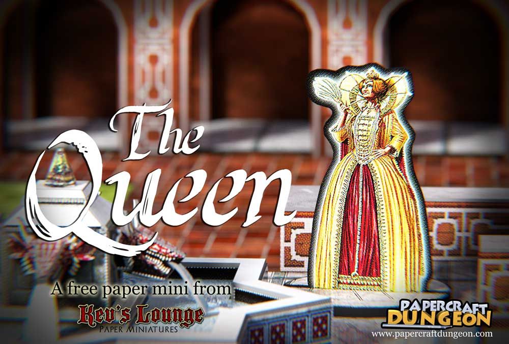 Paper Mini - The Queen