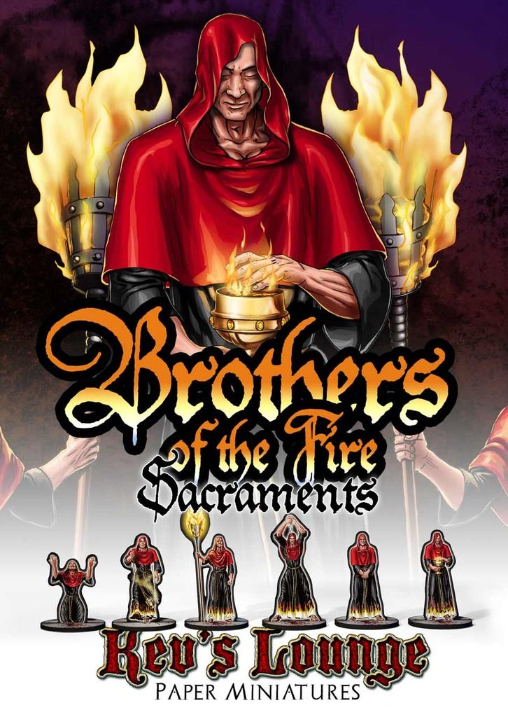 Paper Minis - Brothers of the Fire Sacraments Cover