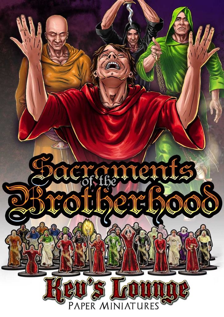 Paper Minis - Sacraments of The Brotherhood Cover