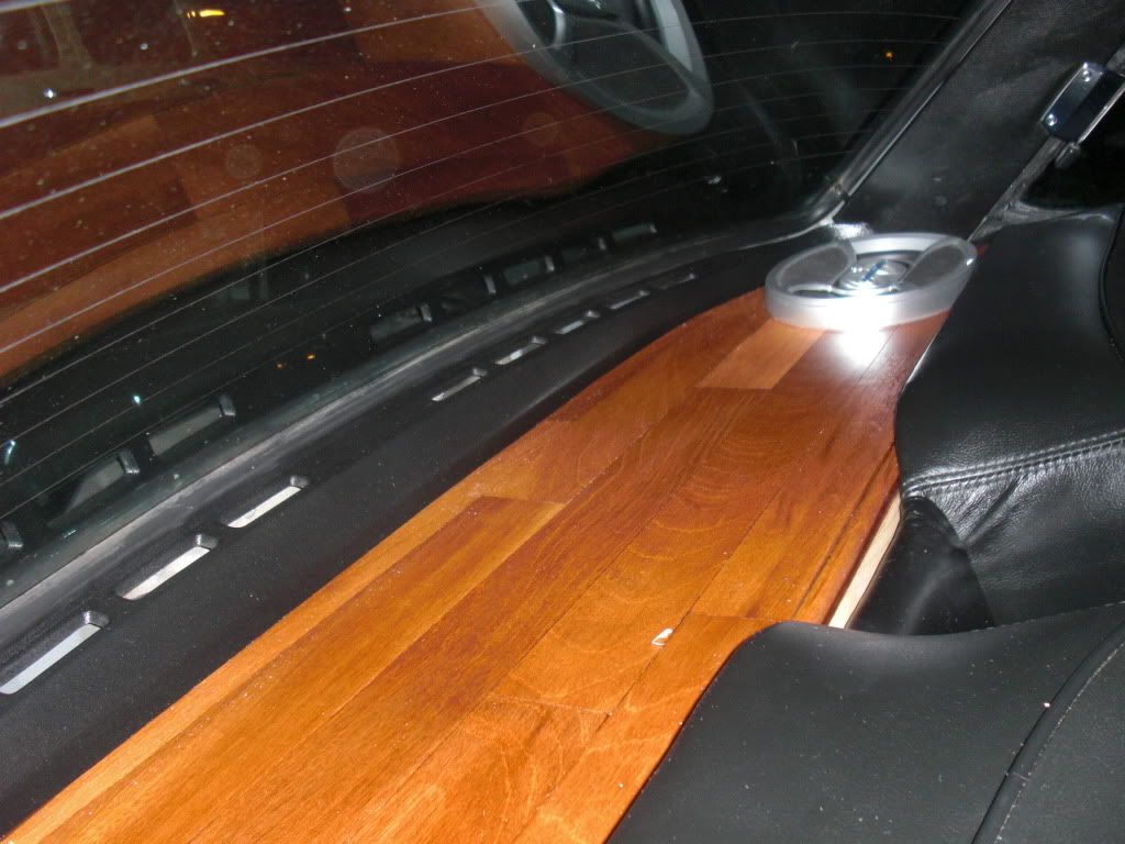 Mahogoney Rear Speaker Deck