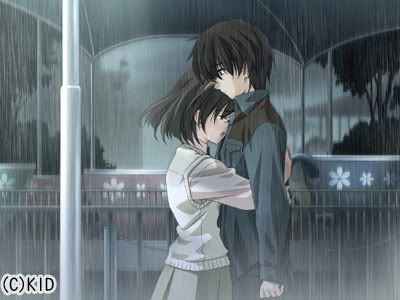 anime couples in rain. Anime Couples :: In the Rain