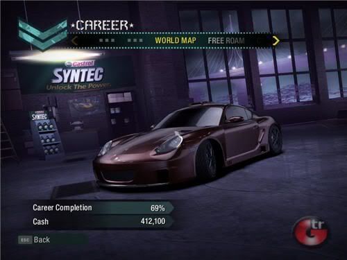Need for 
Speed Carbon