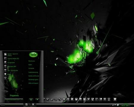 Dark Green Theme 2011 | Rar | 6.2 Mb