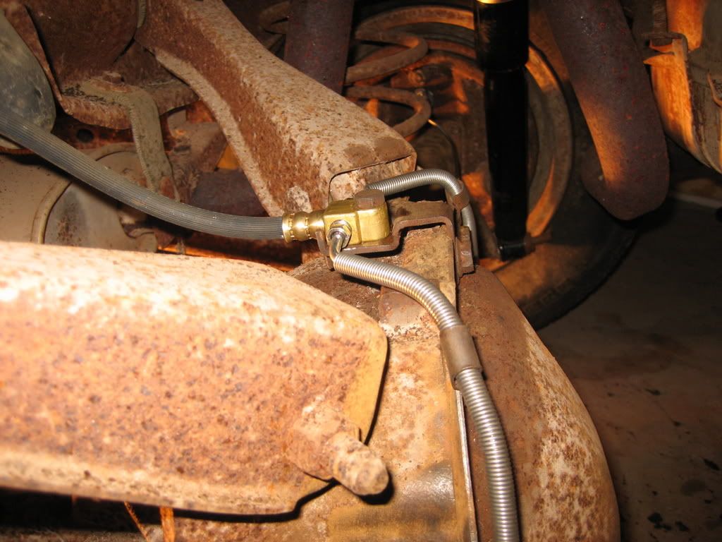 Brake line change completed! (Pics) Team Chevelle