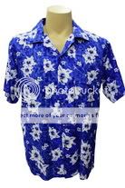 hawaii shirt blue