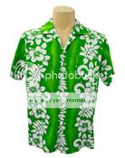 hawaii shirt green