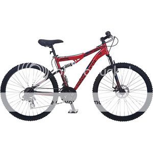 Mongoose 26 inch Dual Full Suspension MTB MT Mountain Bike Bicycle