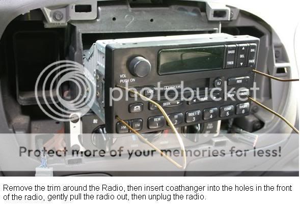 How to remove a stereo from a 1999 ford f150 #3