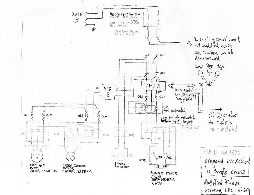 HLV conversion to VFD - circuit and pics